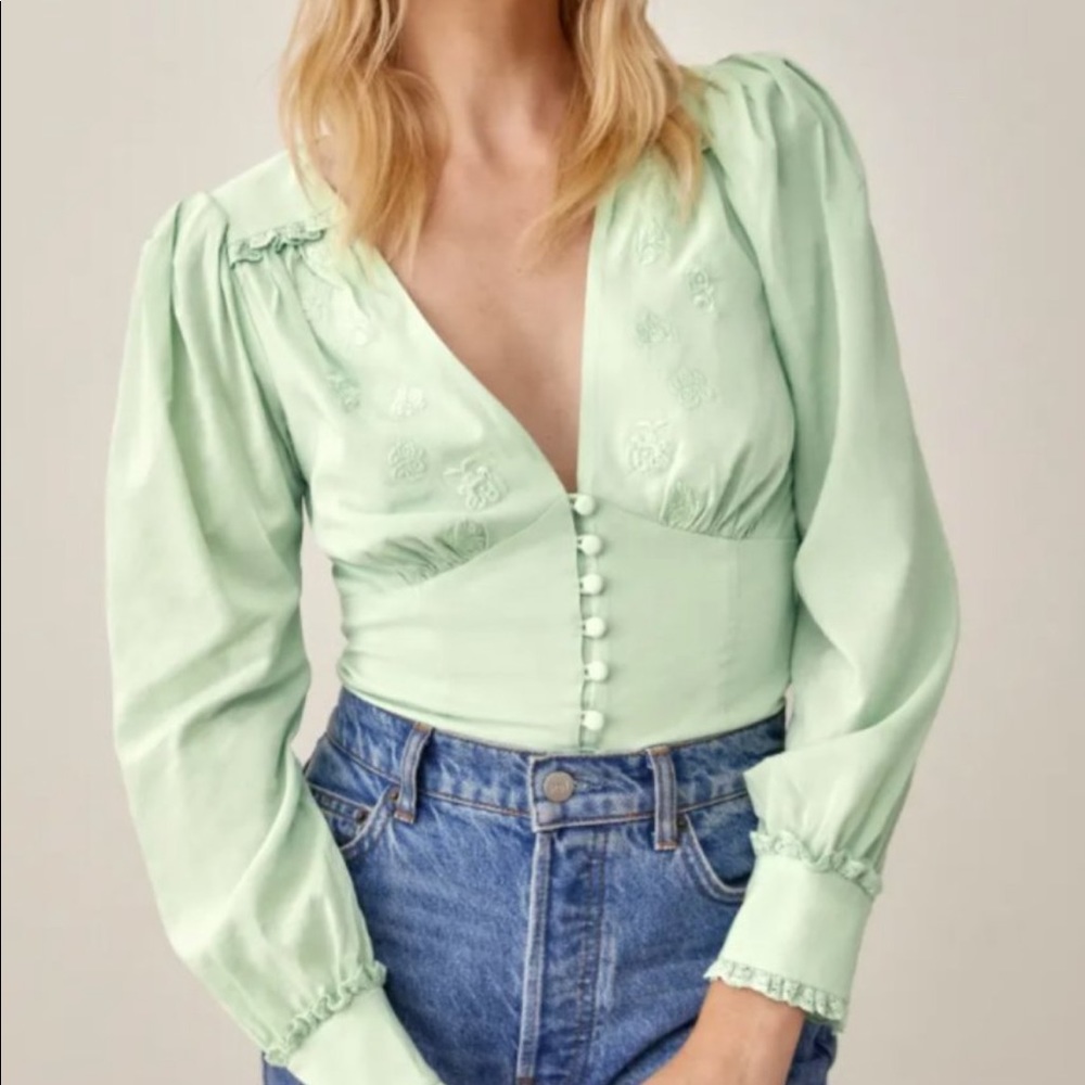 Reformation Lawrence Top